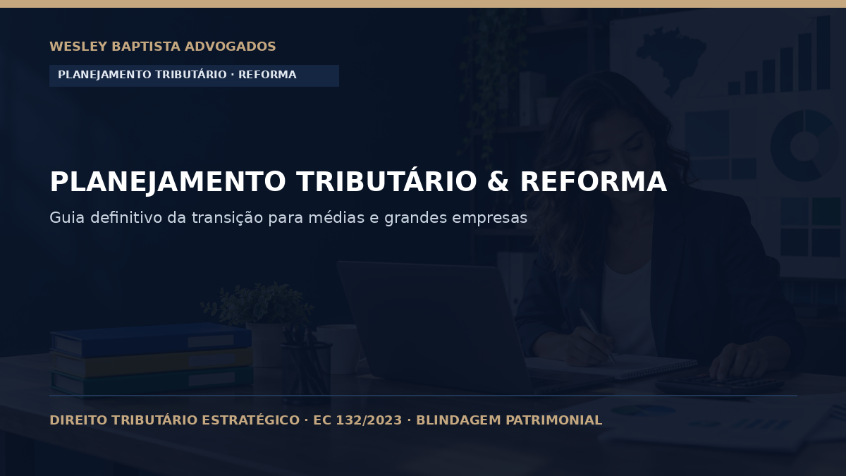 Planejamento Tributário com a Reforma Tributária: Guia Definitivo para Médias e Grandes Empresas